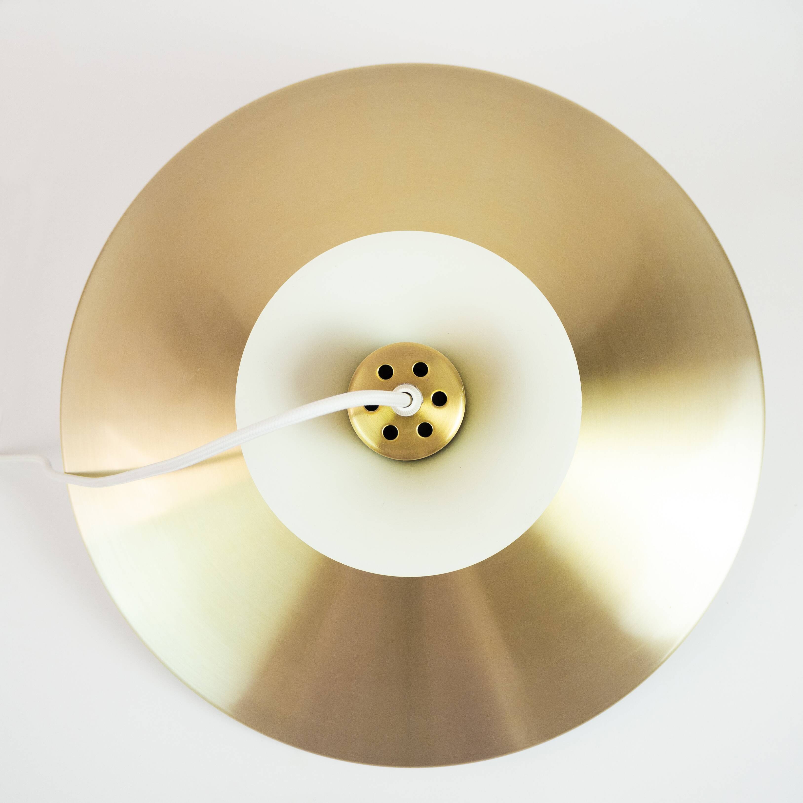 Danish vintage pendant lamp Lyskaer, 1970s