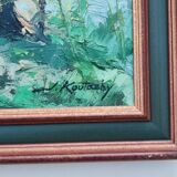 Peinture à l'huile de Joseph Koutachy