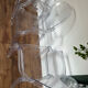 3 fauteuils style Kartell Louis Ghost transparents – Philippe Starck