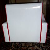 Leather-like children's club chair