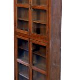 Showcase in natural Burmese teak