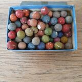 old terracotta balls (1950)