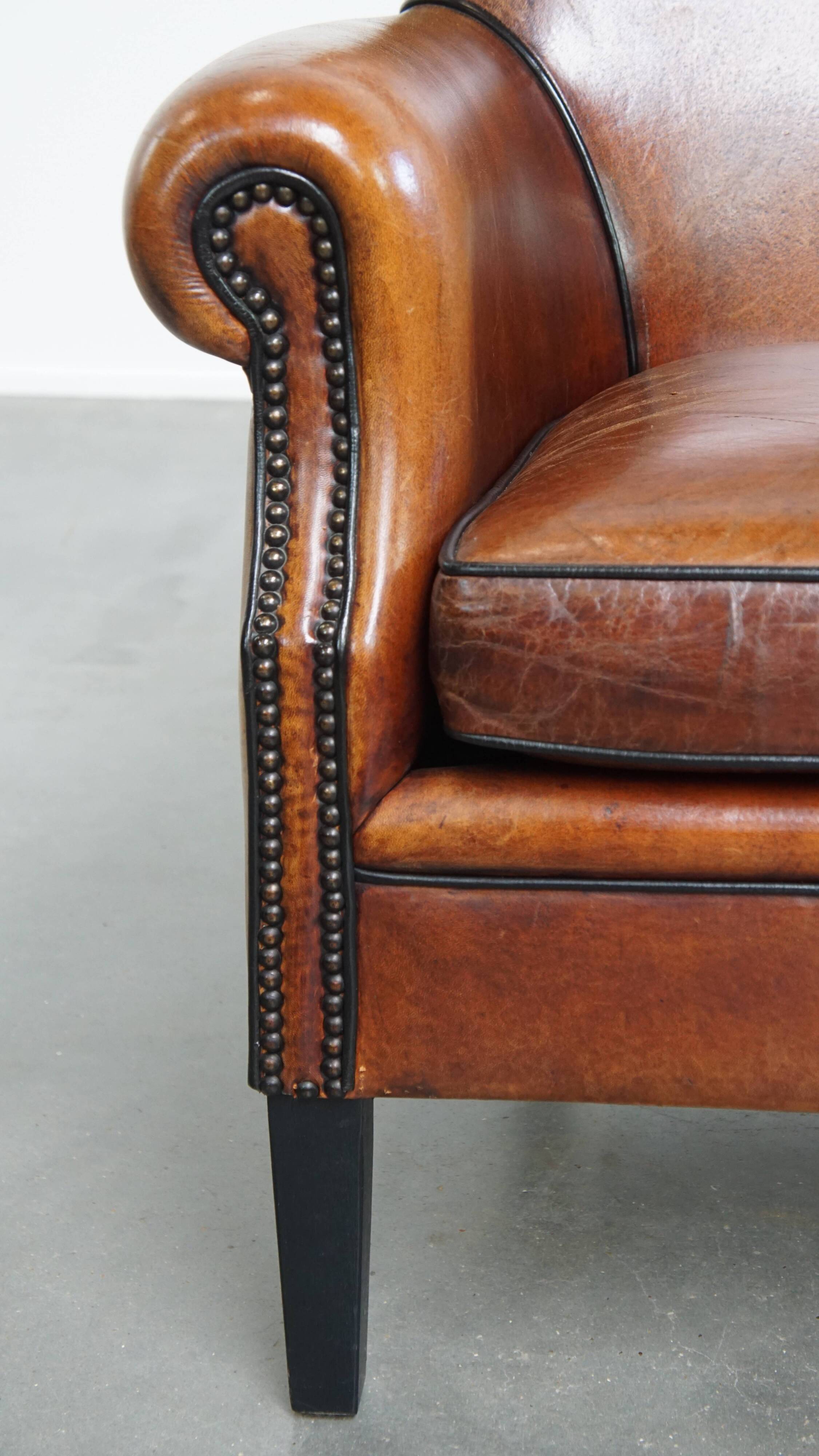 Sheepskin Leather Armchair