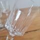 Service de 10 verres à eau en cristal ciselé