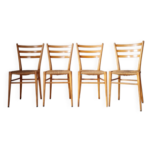 Suite de 4 chaises italiennes