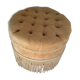 Ottoman in velvet