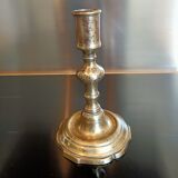 Bougeoir en bronze ancien Transition