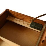 Scandinavian 1950s teak cabinet with compartments