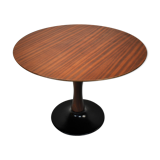 Designed Mahogany Round Dining Table, 1969