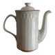 White porcelain coffee pot with red stripes – Model “Acanthus”