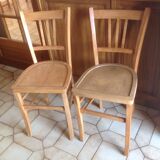Pair of Luterma vintage bistro chairs