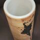 Vase rouleau vintage en céramique – Poterie de La Colombe – Madeleine