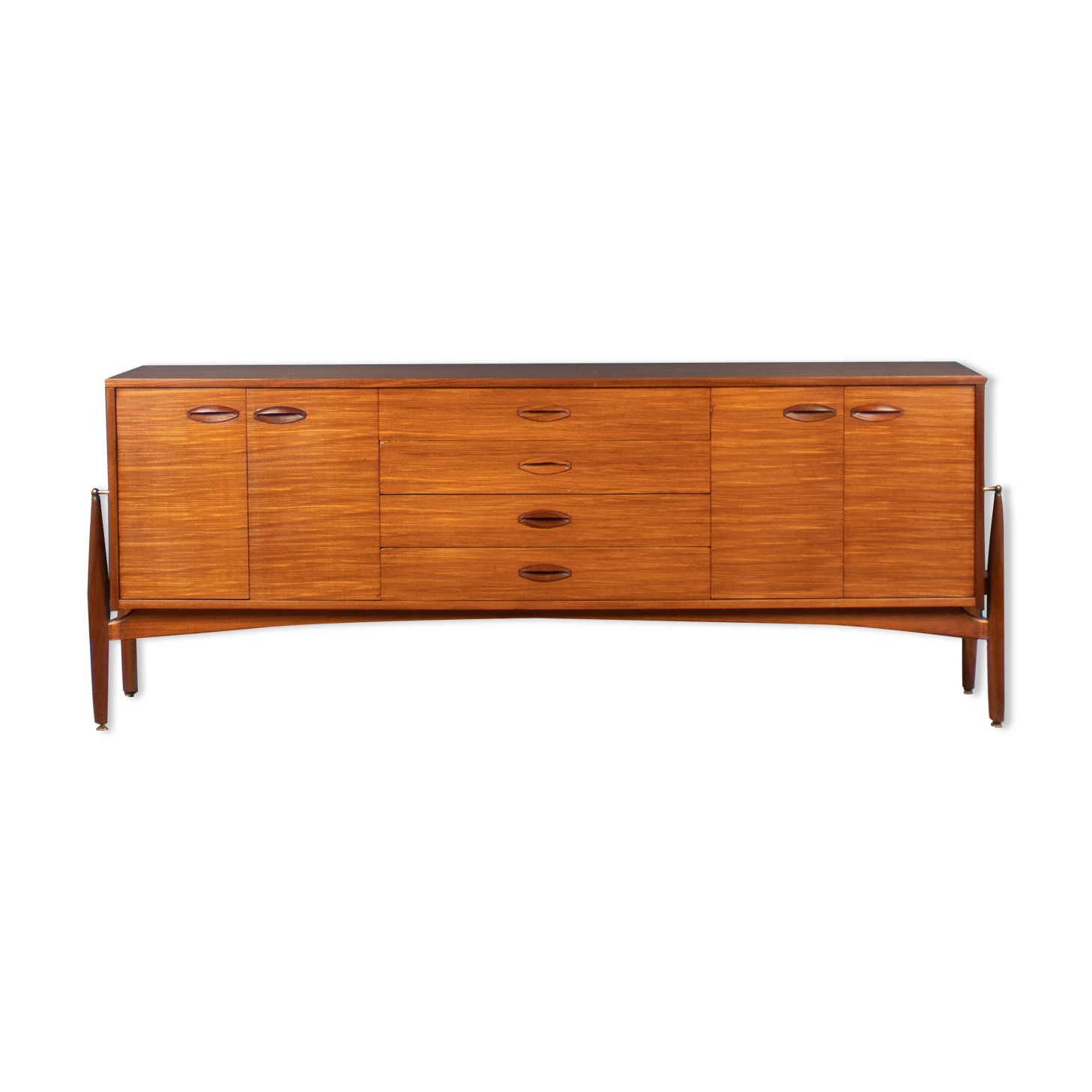 Restored 1960s Retro Teak Elliots Of Newbury EON Mid Century Retro Sideboard