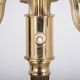 Danish 3-Arm Floor Lamp in Brass, 1960s