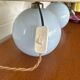 Paire lampes opaline