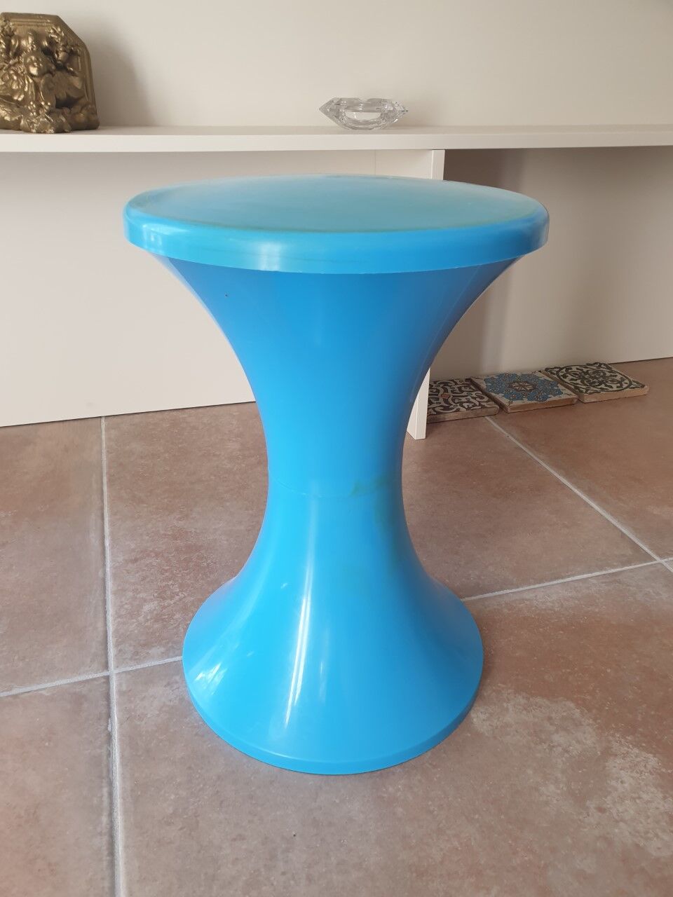 1970s Stamp stool