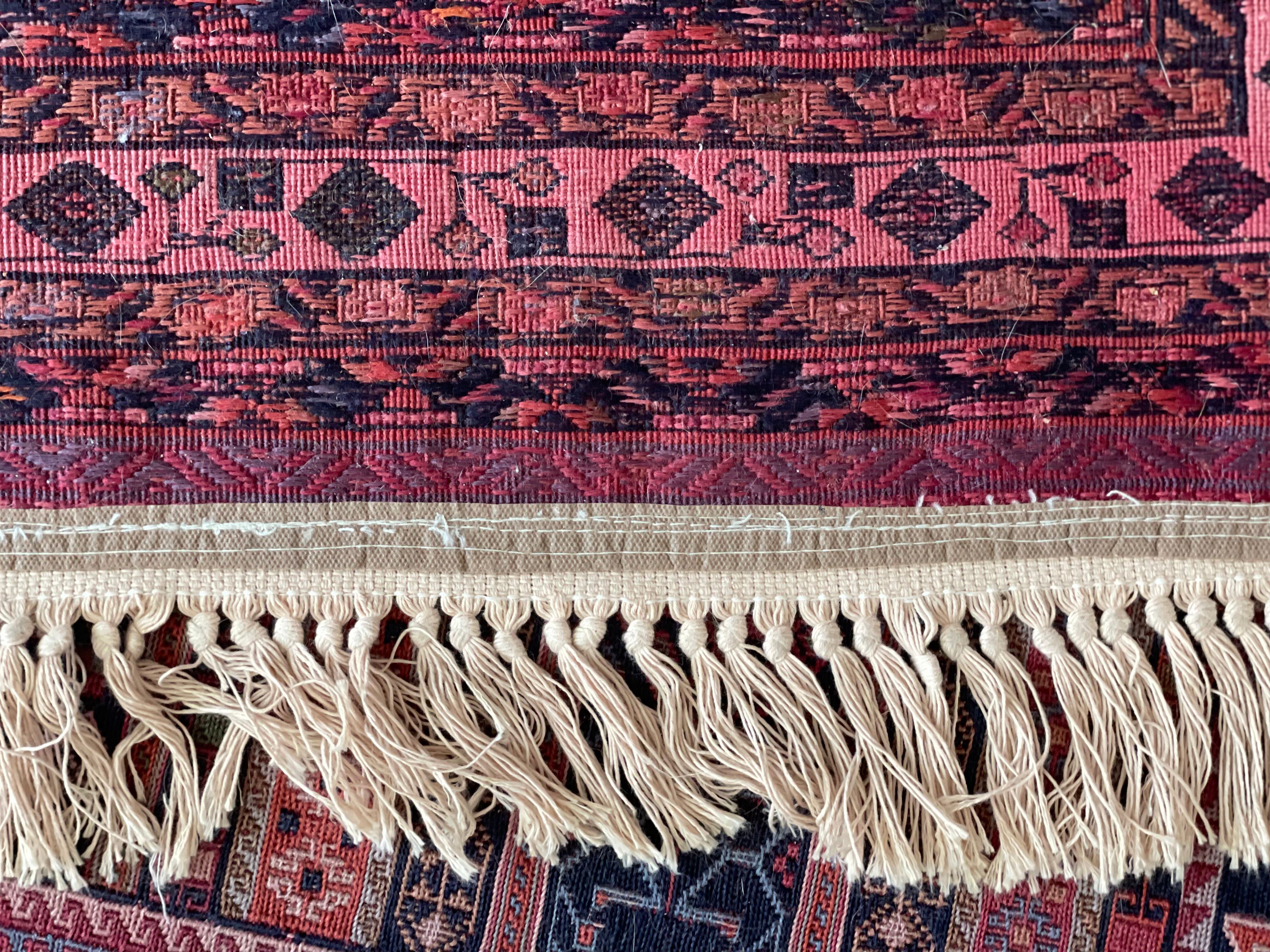 Pair of old Persian kilims Kerman Sirjan Souzani – handmade – te
