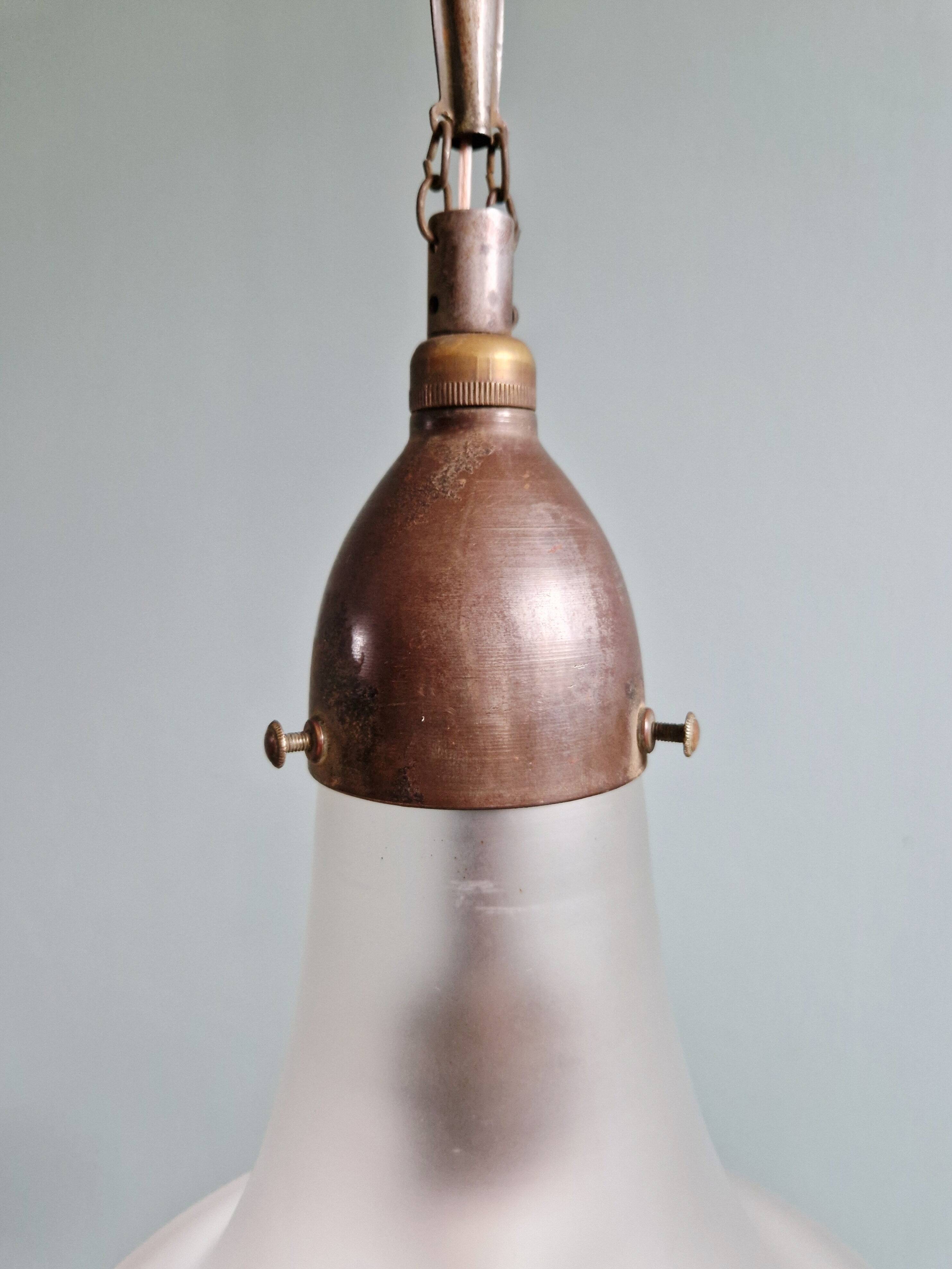 Luzette pendant, design by Peter Behrens, 1910s-20s.