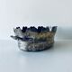 Silver metal flower pot or cover