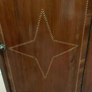 Louis XVI style notch Coin Marquetry 19th century star