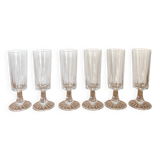 RCR champagne flutes model Zeus - crystal - vintage