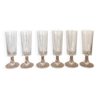 RCR champagne flutes model Zeus - crystal - vintage