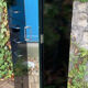 Satin black vintage wardrobe 1970