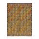 Vintage Turkish Oushak Handmade Wool & Cotton Yellow Area Rug 162x212