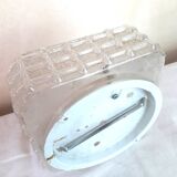 Molded glass ceiling lamp