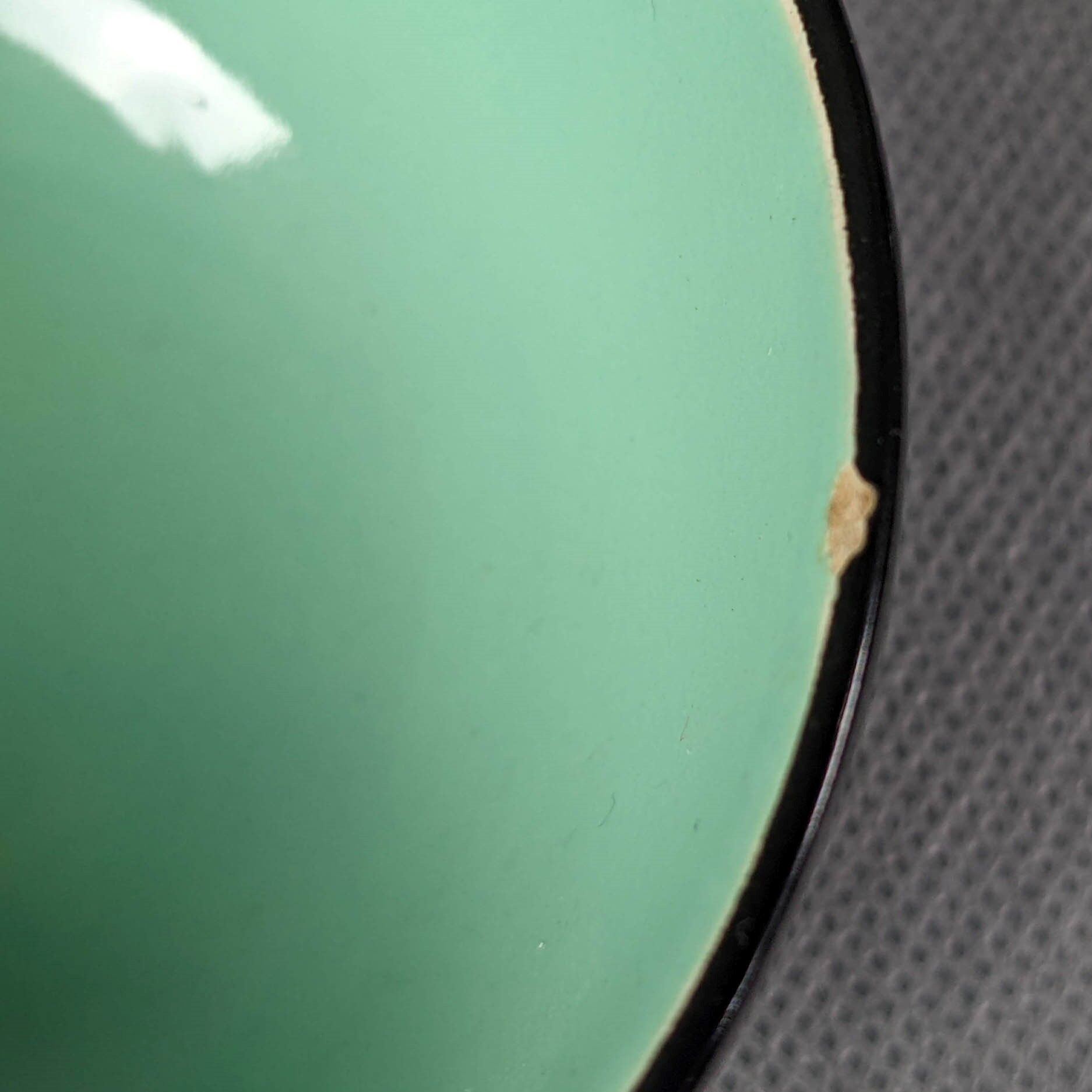 Service of 6 cups and saucers in two-tone ceramic - Faience Saint Clément