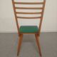 Suite de 4 chaises des années 50