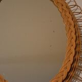 Mirror rattan Sun 45 x 36 cm