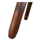 Solid wood tripod stool