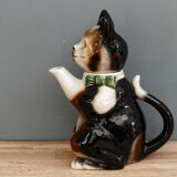Tony wood english teapot, cat form