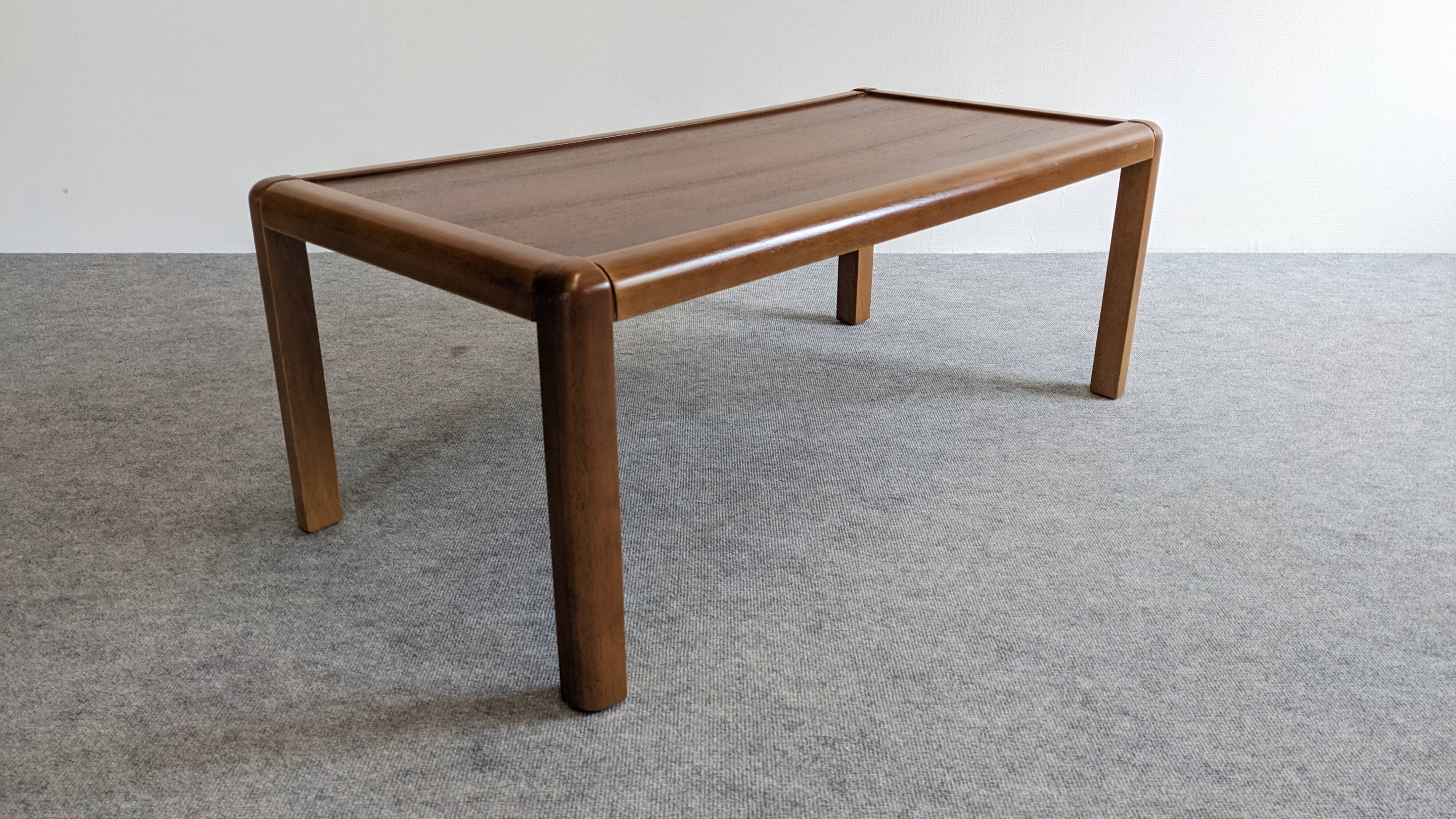 Scandinavian teak coffee table, 70s-80s