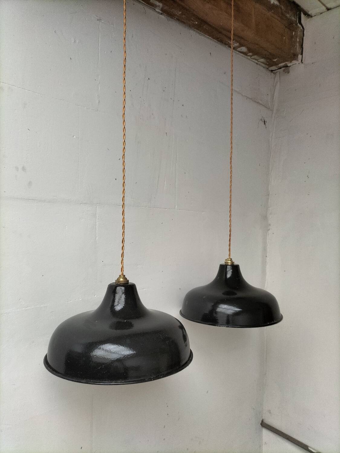 Paire de suspensions industrielles