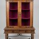 Vente d'une vitrine en chêne massif style Henri II / néo-Renaissance