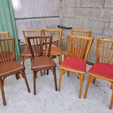 Chaises baumann assises similicuir