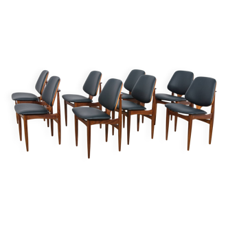 Mid-Century Dining Chairs from G-Plan, 1960s, Set of 8