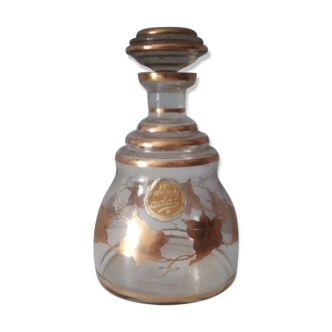 Carafe ancienne dorure a l'or fin