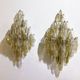 Pair of Murano Glass "Poliedri" Wall Sconces by Carlo Scarpa for Venini, 19