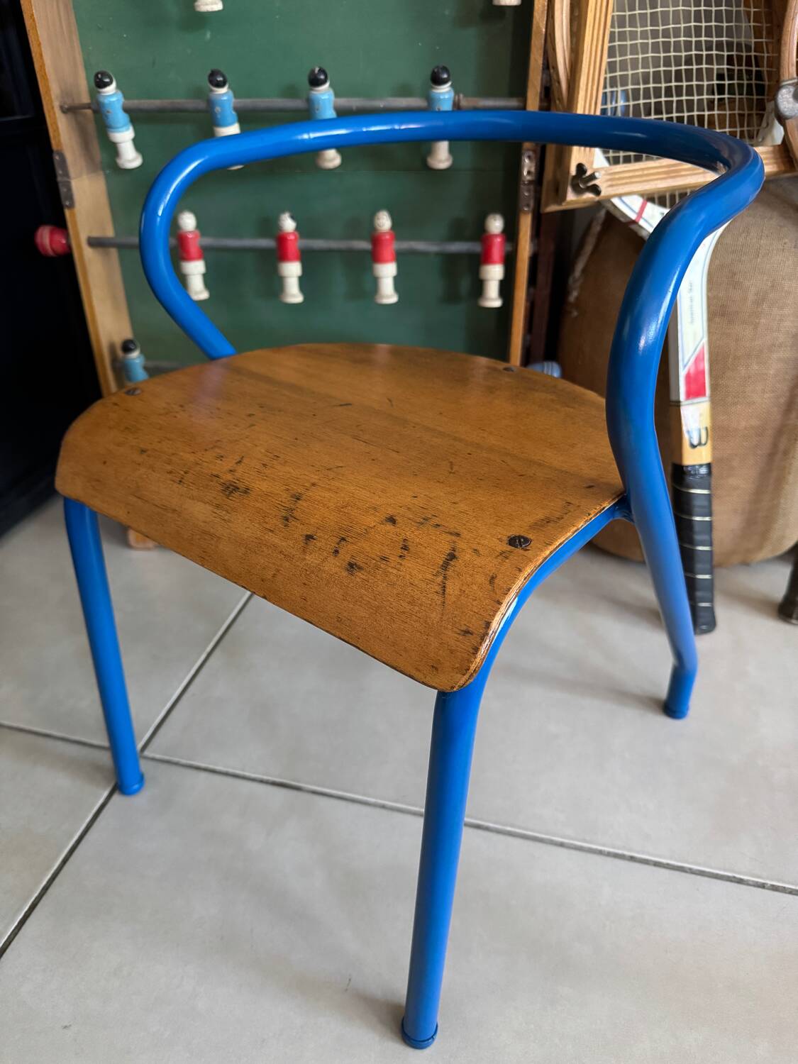 Vintage Hitier children's school chair