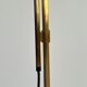 Florian schulz mid-century adjustable floor lamp in full brass, 1970