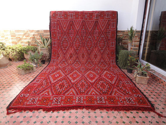 Berber carpet 385 x 221 cm