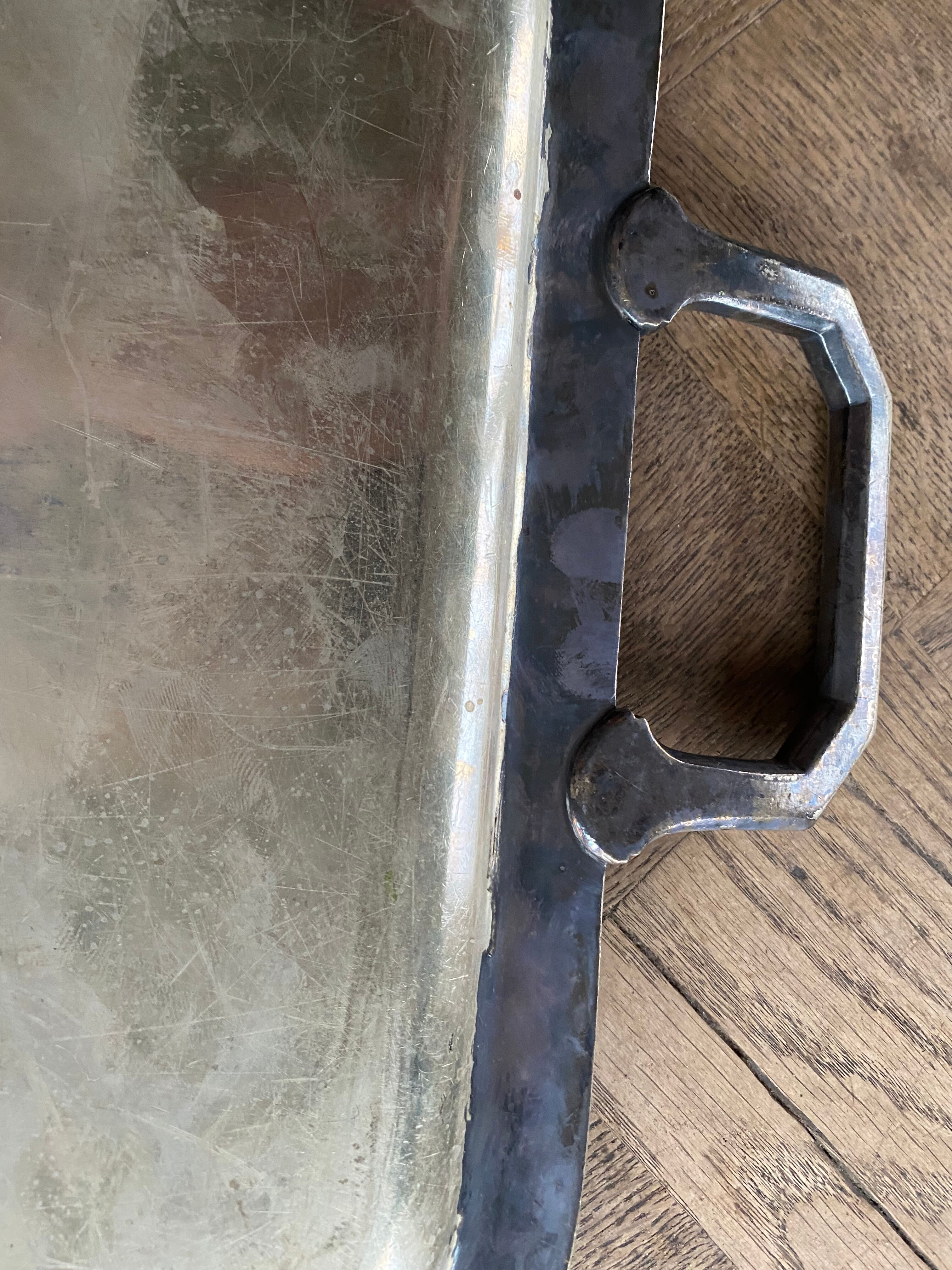 Carlton silver platter