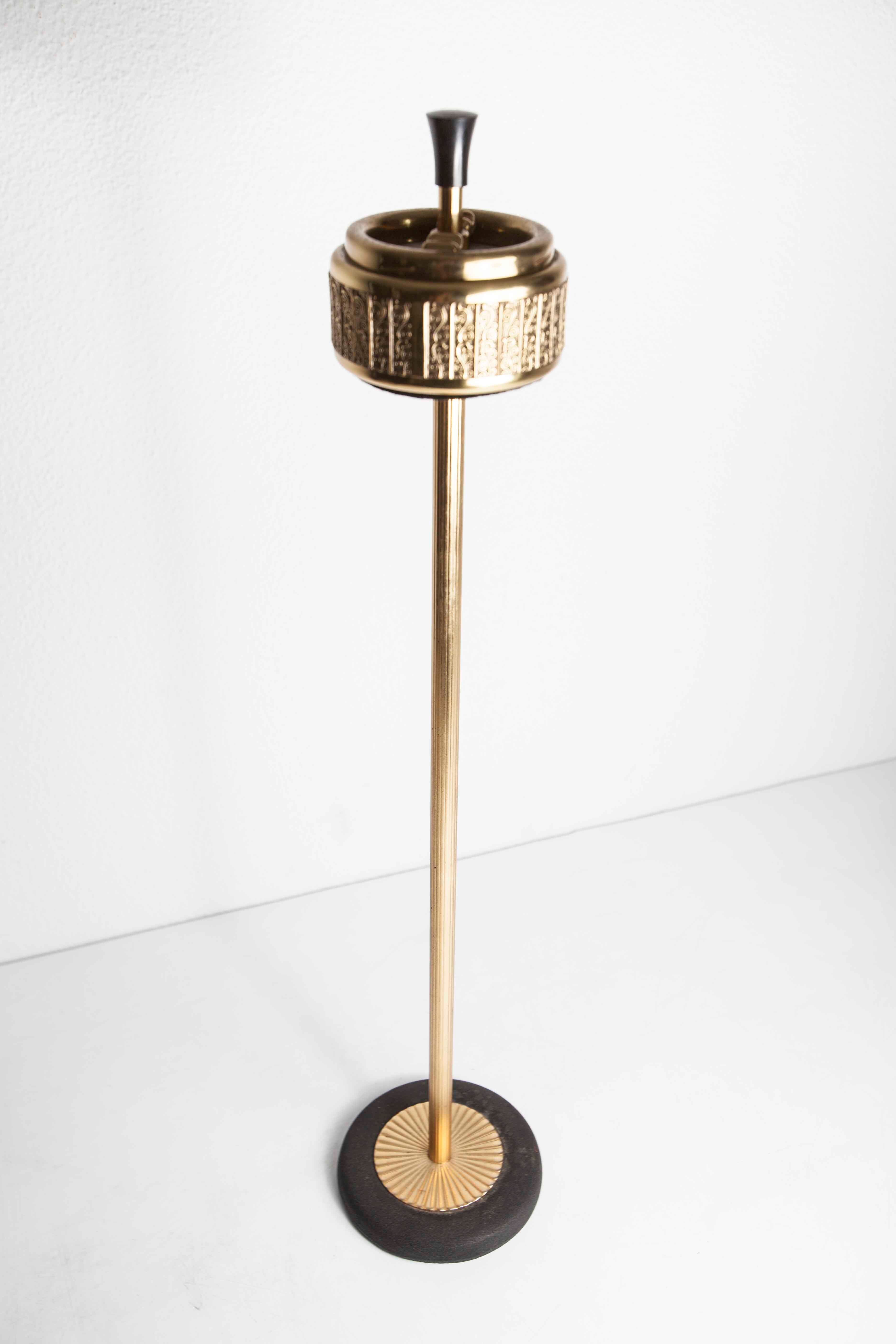 Ashtray art deco 1930 brass