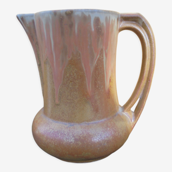 Vintage flammed sandstone pitcher