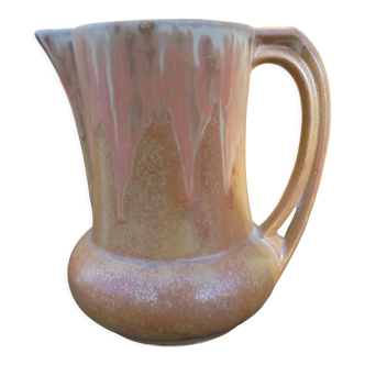 Vintage flammed sandstone pitcher