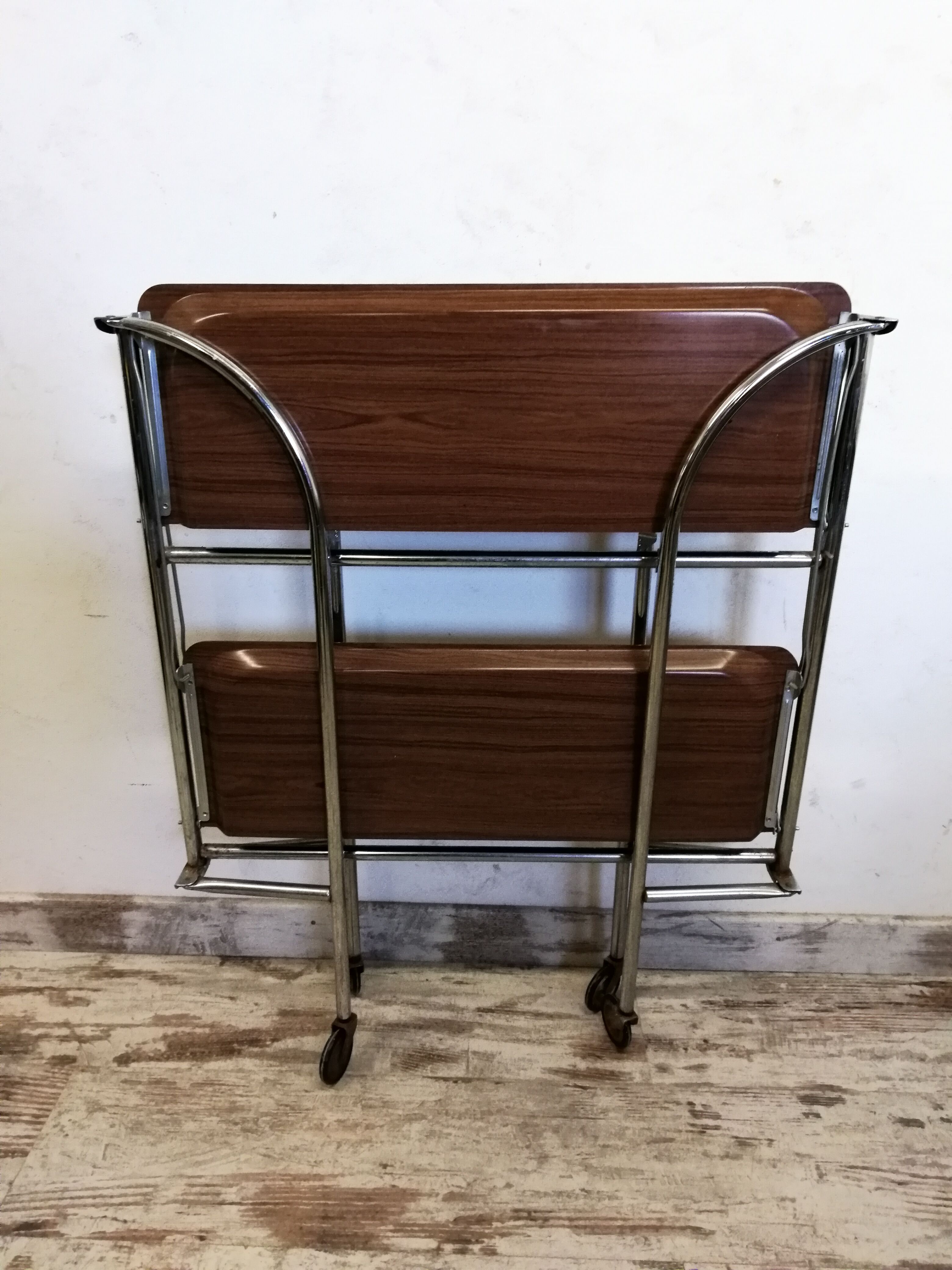 Vintage rolling trolley