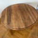 Extendable wooden table